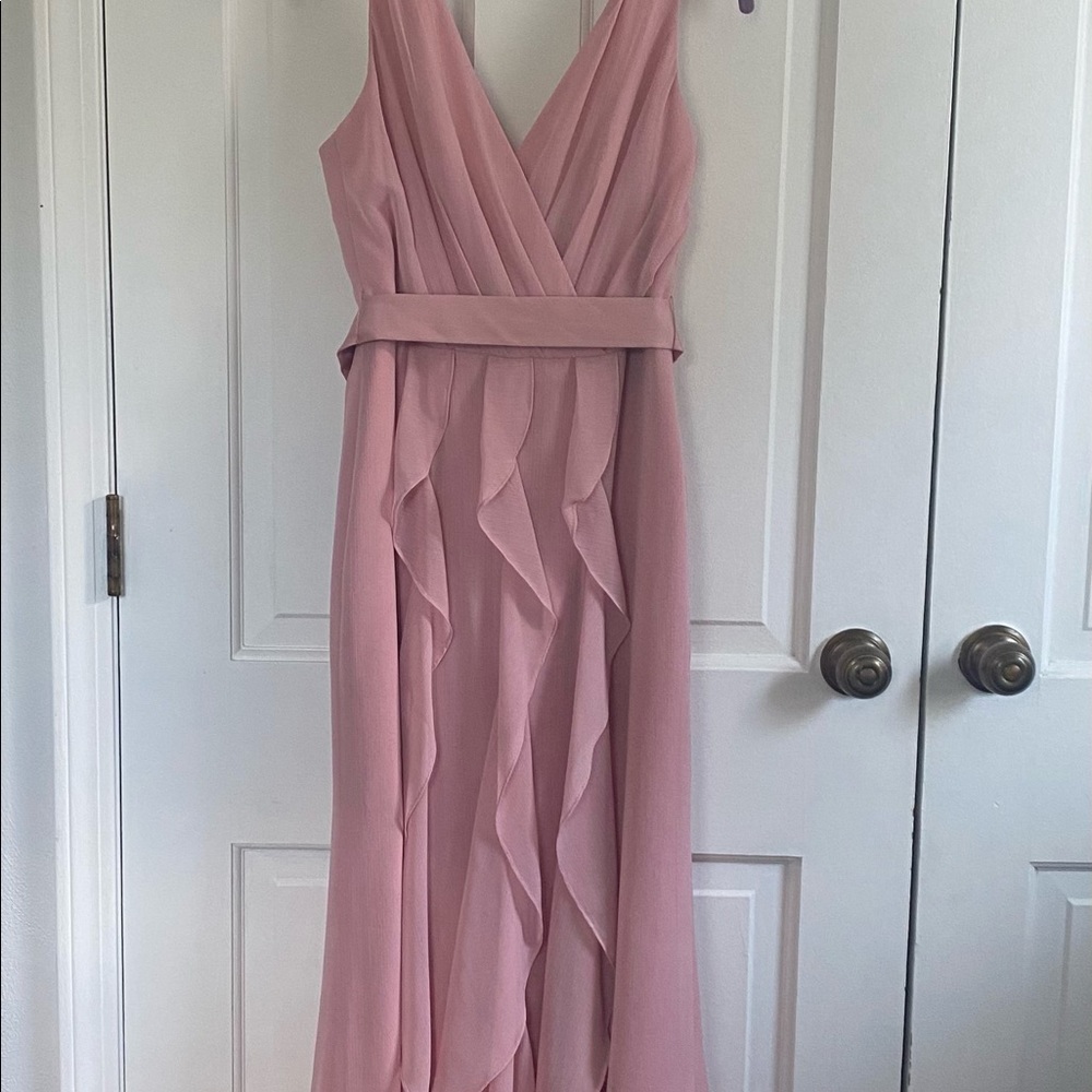 Formal Blush Pink Gown - Picture 4 of 6